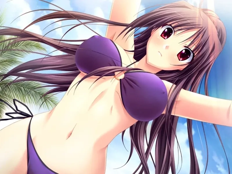 Ảnh anime girl dễ thương làm avatar Line thể hiện sự tinh tế