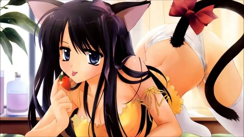Hình nền anime girl cute HD mang phong cách cực kỳ dễ thương
