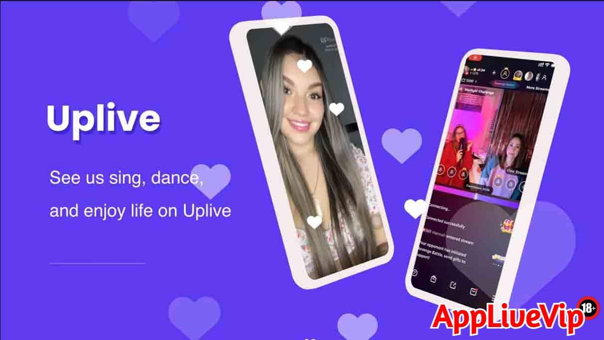 Ứng dụng stream hotgirl Uplive