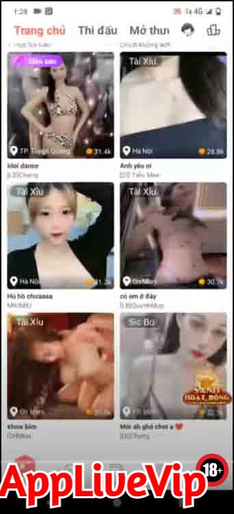 Live party ở miss live