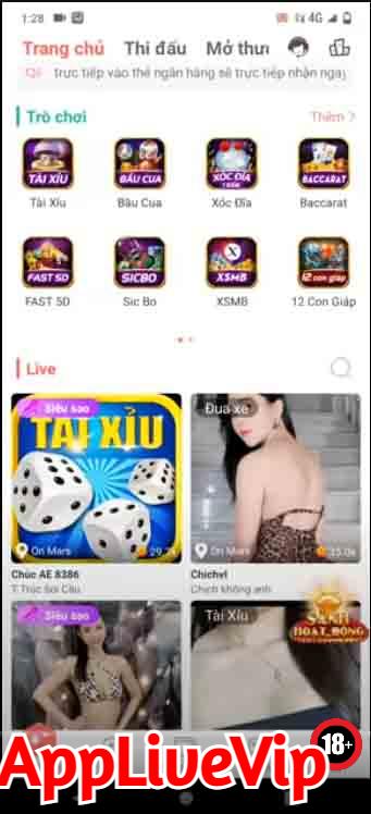 MissLive thu hút người dùng